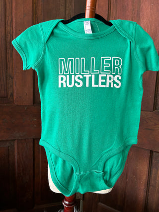 Green Youth Miller Rustlers Graphic Tee